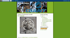 Desktop Screenshot of ciclismocimans.blogspot.com