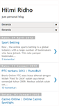 Mobile Screenshot of hilmiridho.blogspot.com