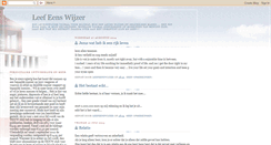 Desktop Screenshot of leefeenswijzer.blogspot.com