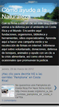 Mobile Screenshot of como-ayudo-a-la-naturaleza.blogspot.com