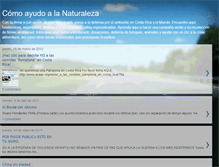 Tablet Screenshot of como-ayudo-a-la-naturaleza.blogspot.com