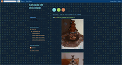 Desktop Screenshot of cascada-de-chocolate.blogspot.com