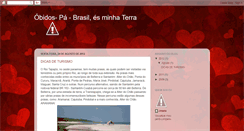 Desktop Screenshot of obidosminhaterra.blogspot.com