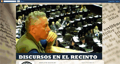 Desktop Screenshot of discursosenelrecinto.blogspot.com