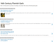 Tablet Screenshot of flemishgarb.blogspot.com