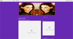 Desktop Screenshot of belindafansargentina.blogspot.com