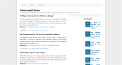 Desktop Screenshot of my-sweethomedesign.blogspot.com