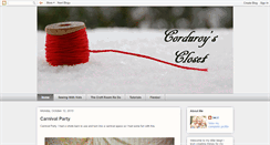 Desktop Screenshot of corduroyscloset.blogspot.com