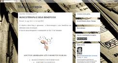 Desktop Screenshot of entendendoamusicoterapia.blogspot.com