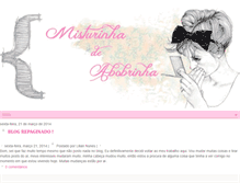 Tablet Screenshot of misturinhadeabobrinha1.blogspot.com