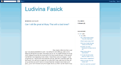 Desktop Screenshot of ludivinafasick.blogspot.com