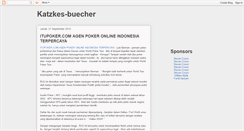 Desktop Screenshot of katzkes-buecher.blogspot.com