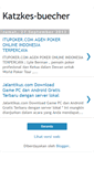 Mobile Screenshot of katzkes-buecher.blogspot.com