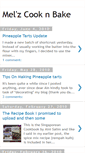 Mobile Screenshot of melzcooknbake.blogspot.com