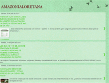 Tablet Screenshot of amazonialoretana.blogspot.com