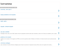Tablet Screenshot of lcervanteso.blogspot.com