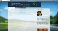 Desktop Screenshot of bibliotecacmg.blogspot.com