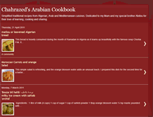 Tablet Screenshot of chahrazedsarabiancookbook.blogspot.com