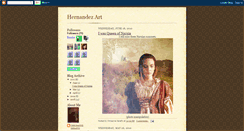 Desktop Screenshot of hernandezart.blogspot.com