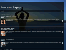 Tablet Screenshot of beauty-and-surgery.blogspot.com