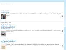 Tablet Screenshot of bookfoolery.blogspot.com