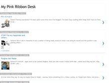 Tablet Screenshot of mypinkdesk.blogspot.com