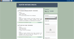 Desktop Screenshot of klikkantorswasta.blogspot.com