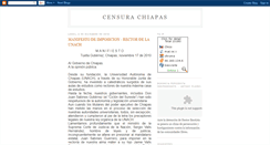 Desktop Screenshot of censura-chiapas.blogspot.com