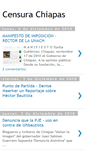Mobile Screenshot of censura-chiapas.blogspot.com