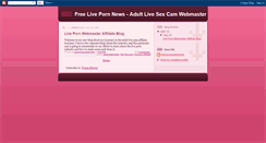 Desktop Screenshot of freeliveporn.blogspot.com