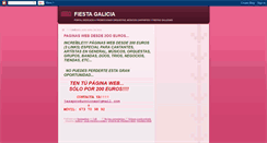 Desktop Screenshot of fiestagalicia.blogspot.com