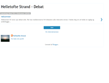 Tablet Screenshot of helletoftestrand-debat.blogspot.com