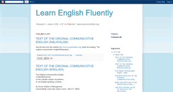 Desktop Screenshot of learnenglishfluently.blogspot.com