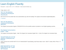 Tablet Screenshot of learnenglishfluently.blogspot.com