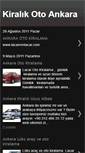 Mobile Screenshot of kiralik-oto-ankara.blogspot.com