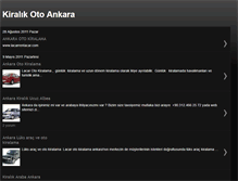 Tablet Screenshot of kiralik-oto-ankara.blogspot.com