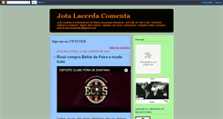 Desktop Screenshot of jotalacerdacomenta.blogspot.com