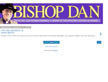 Tablet Screenshot of bishopdansblog.blogspot.com