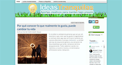 Desktop Screenshot of ideastranquilas.blogspot.com