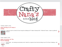 Tablet Screenshot of craftynanasblog.blogspot.com