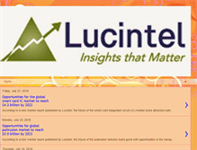 Tablet Screenshot of lucintel.blogspot.com
