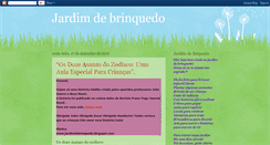 Desktop Screenshot of jardimdebrinquedo.blogspot.com
