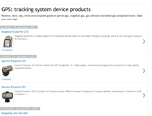 Tablet Screenshot of gpsguides.blogspot.com