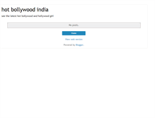 Tablet Screenshot of hotindiabollywoodgirl.blogspot.com