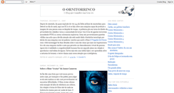 Desktop Screenshot of oornitorrinco.blogspot.com