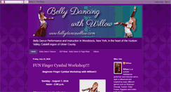 Desktop Screenshot of bellydancewillow.blogspot.com