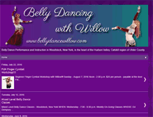 Tablet Screenshot of bellydancewillow.blogspot.com