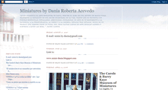 Desktop Screenshot of miniatures-by-dania.blogspot.com