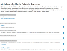Tablet Screenshot of miniatures-by-dania.blogspot.com