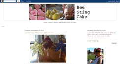 Desktop Screenshot of beestingcake.blogspot.com